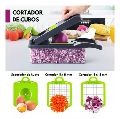 Cortador de verduras multifuncional